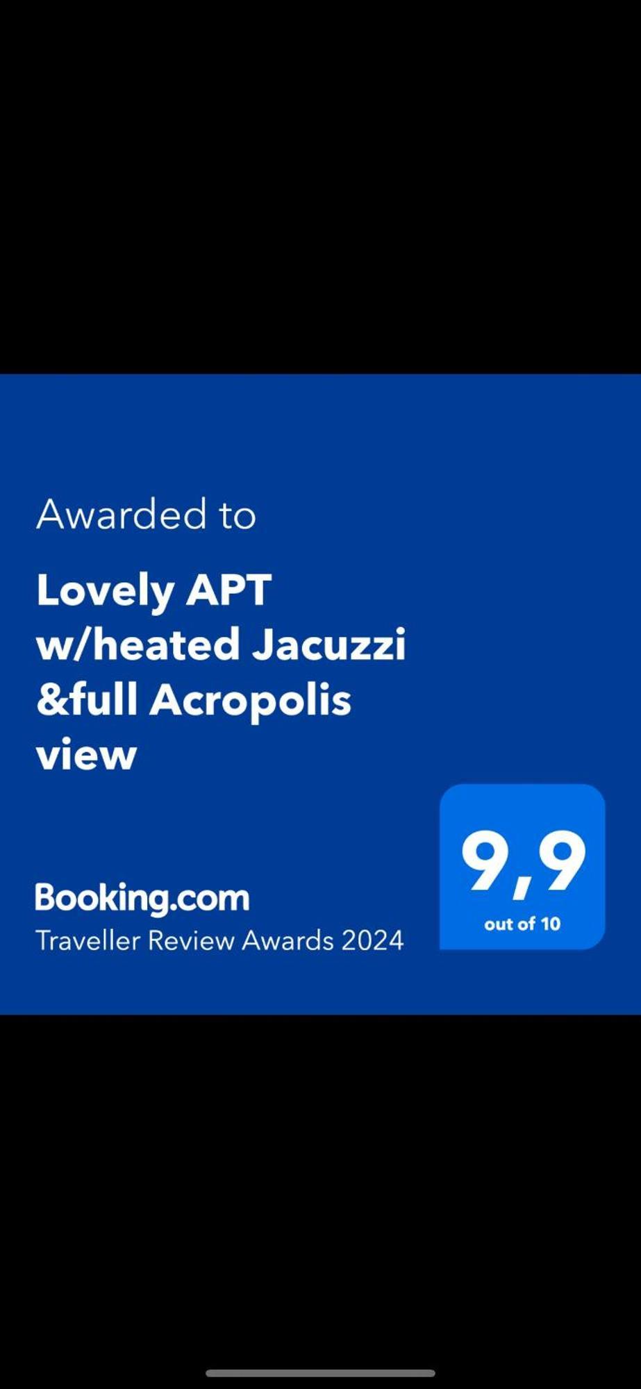 Lovely Apt W/Heated Jacuzzi &Full Acropolis View アテネ エクステリア 写真